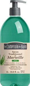 Le Comptoir du Bain Savon Liquide Marseille Aloé 1L