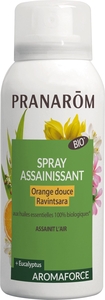 Pranarôm Spray Assainissant à L&#039;Orange Douce et au Ravintsara 75ml