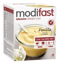 Modifast Intensive Pudding Vanille 8x55g