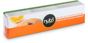 Nutripharm Biscuits Pépites Orange 4 Sachets x 5 Biscuits