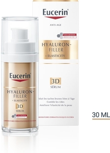 Eucerin Hyaluron-Filler + Elasticity 3D Sérum Anti-Rides &amp; Anti-Âge avec pompe 30ml