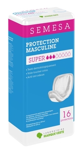 Marque Verte Semesa For Men Super 16 Protections Anatomiques Pour Hommes