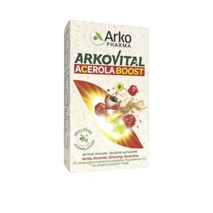 Arkovital Acerola Boost 24 Comprimés à Croquer