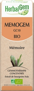 Herbalgem Memogem Complexe Mémoire BIO Gouttes 50ml