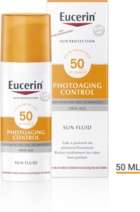 Eucerin Sun Photoaging Control SPF 50 Fluide Anti-Age avec pompe 50ml