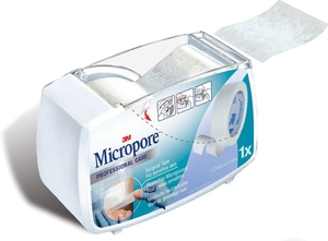 Micropore 3M Sparadrap Microporeux 1,25cm x 9,14m (blanc)
