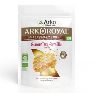 Arkoroyal Gummies Famille Bio 60 Gummies