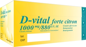 D-Vital Forte 1000/880 Citron 30 Sachets