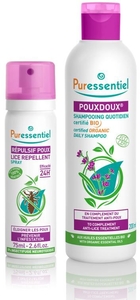 Puressentiel Répulsif Poux Spray 75ml + Shampooing 200ml